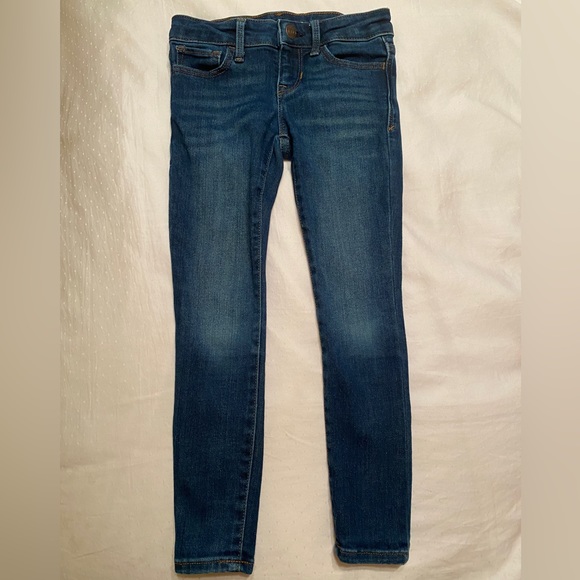 NWOT, Boys Gap Super Skinny Jeans, Size 6, Dark Wash - Picture 2 of 5